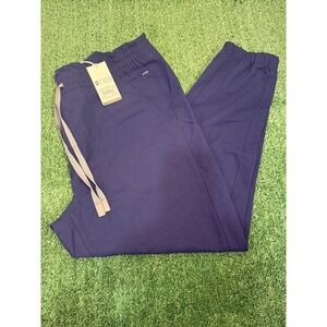 NWT FIGS Regina HW Jogger Scrub Pants Navy Blue Women's Size XLP